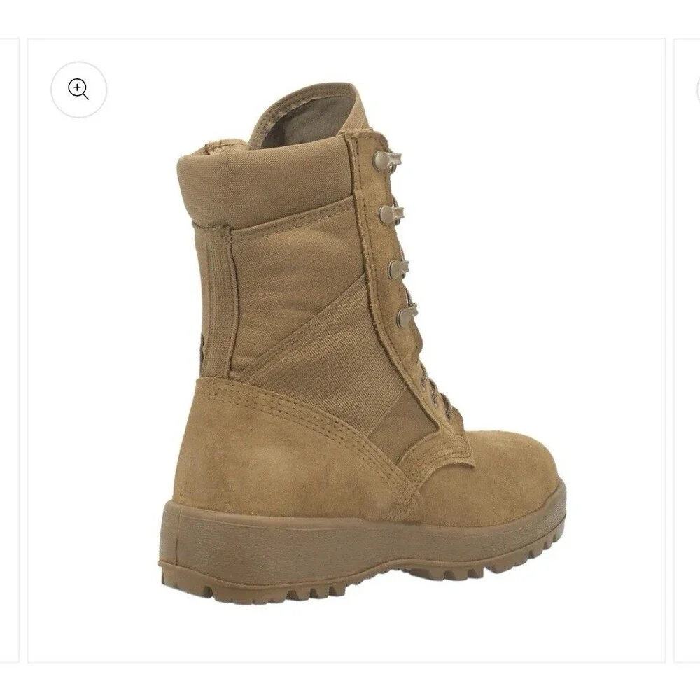 McRae Footwear Military Hot Weather Coyote Tan Boots Mens 10.5 R Tactical Army